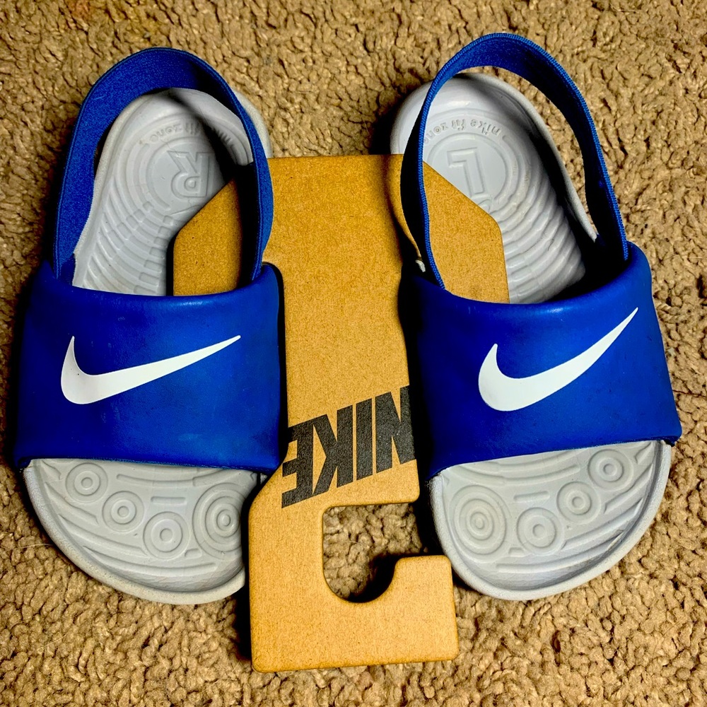 Nike Toddler Kawa slides 8c